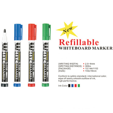 Nachfüllbare Tinte Whiteboard Marker Pen